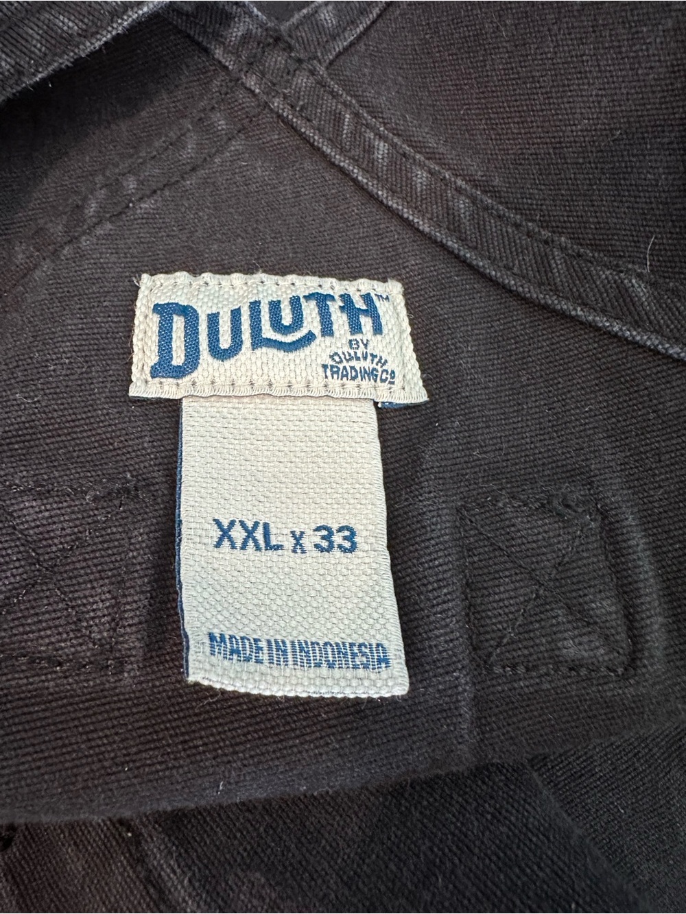 Duluth Women’s Gardening Overalls Black XXL 33” length Work Farm Outdoor - Picture 8 of 11